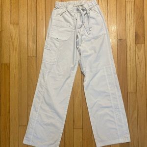 Wonder wink white scrub bottoms